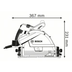 Circular saw BOSCH 0601675001 1400 W 230 V 165 mm