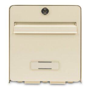 Letterbox Burg-Wachter   Beige Plastic Galvanised Steel