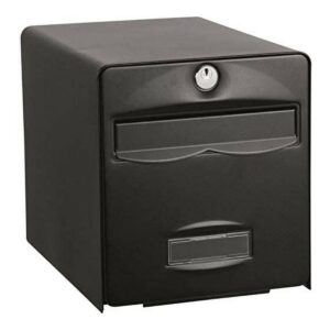 Letterbox Burg-Wachter   Black Stainless steel Galvanised Steel 36,5 x 28 x 31 cm