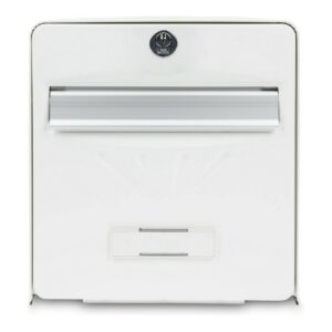 Letterbox Burg-Wachter   White Stainless steel Galvanised Steel 36,5 x 28 x 31 cm