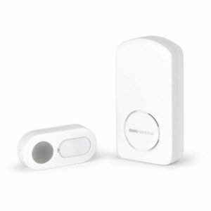 Wireless Doorbell with Push Button Bell SCS SENTINEL OneBell 200 200 m