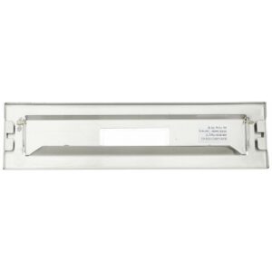 Letterbox plaques Burg-Wachter   Silver Stainless steel