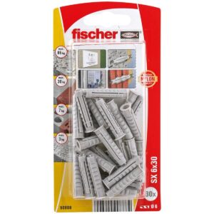 Studs Fischer SX 90888 Nylon 6 x 30 mm (30 Units)