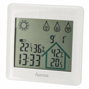 Multi-function Weather Station Hama Action White