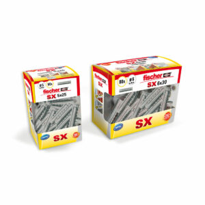 Studs Fischer SX 553434 6 x 30 mm Nylon (80 Units)