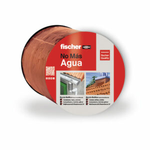 Adhesive Tape Fischer Brown Tile 10 m x 10 cm