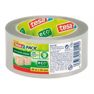 Adhesive Tape TESA Ecological 50 mm 66 m Packaging Transparent 50 mm x 66 m