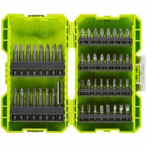 Bit set Ryobi Stackable 48 Pieces