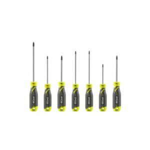 Screwdriver Set Ryobi RHSDS 7 Pieces