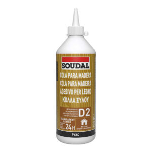 Instant Glue Soudal 117835 Wood White 750 gr