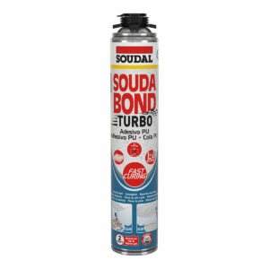 Foam Soudal SoudaBond Turbo Polyurethane Gun 750 ml