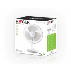 Table Fan Haeger FA016007A 45 W White