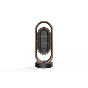 Portable Fan Heater Activejet Selected 3D Black Bronze 1800 W