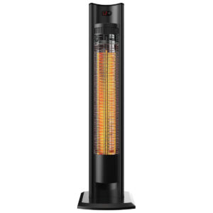 Heater Activejet Activejet APH-CS2000 Steel Exterior Black 2000 W