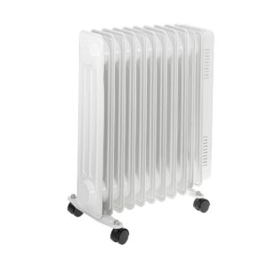 Oil-filled Radiator Adler AD 7817 White Black 2500 W