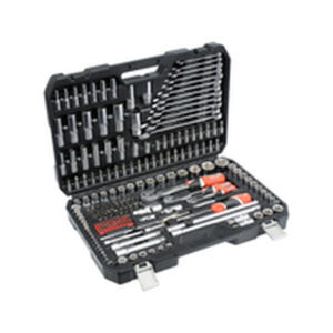 Tool Case Yato YT-38841 Steel 216 Pieces 1/4″ 3/8″ 1/2″