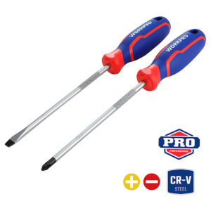 Screwdriver Set Workpro 2 Pieces