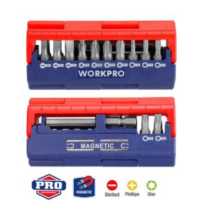 Bit set Workpro Screwdriver 13 Pieces