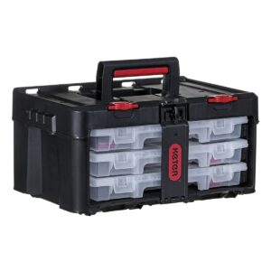 Toolbox Keter Stack’N’Roll Polycarbonate 48,1 x 23,3 x 33,2 cm