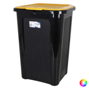 Rubbish Bin Tontarelli 44 L Black