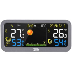 Multi-function Weather Station Trevi 3P20 RC Grey 6,3″