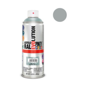 Spray paint Pintyplus Evolution RAL 7042 400 ml Traffic Grey