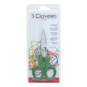 Electrician Scissors 3 Claveles 5″ Stainless steel 12,7 cm Upright