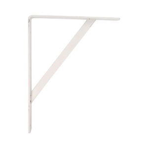 Wall Bracket AMIG 9-5775 Shelves Steel White (40 x 27,5 cm)