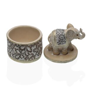 Jewelry box Versa Multicolour Plastic Elephant