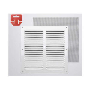 Grille Fepre Mosquito net Lacquered Aluminium White (25 x 25 cm)