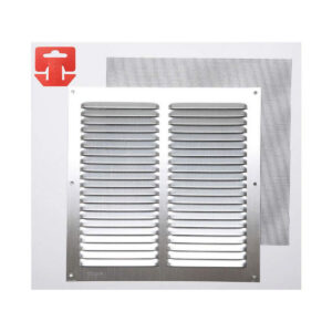 Grille Fepre Mosquito net Aluminium Chromed (25 x 25 cm)