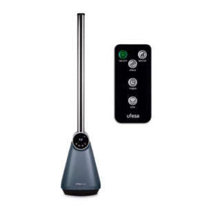 Tower Fan with Remote Control UFESA Tokio Black 52 W