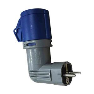 Adaptor Solera 904011 Schuko CETAC Blue Grey 16 A