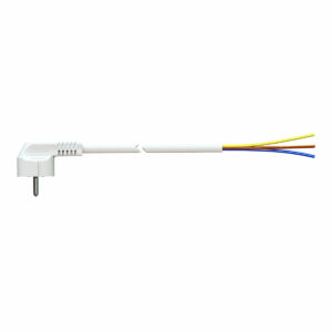 Power Cord Solera 7000/5 Schuko 4,8 mm 250 V 16 A White 3 x 1,5 mm 5 m