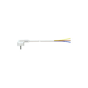 Power Cord Solera 7000/1 Schuko 4,8 mm 1 m White 250 V 16 A 3 x 1,5 mm