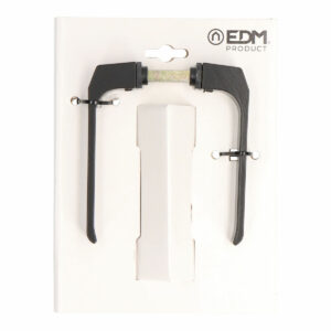 Handle set EDM 702 Aluminium 12 cm