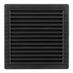 Ventilation grille EDM 87726 Anthracite 17 x 17 x 1,15 cm Mosquito net