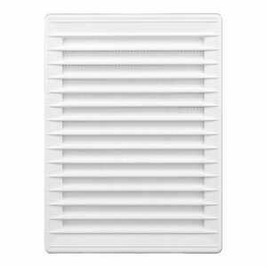 Ventilation grille EDM 87733 White 13,7 x 20,7 cm Mosquito net