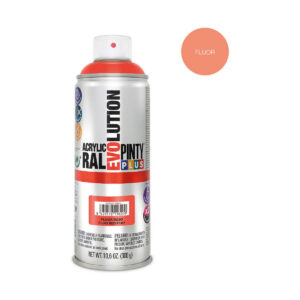 Spray paint Pintyplus Evolution F107 400 ml Fluorescent Red