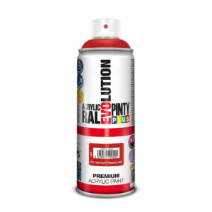 Spray paint Pintyplus Evolution RAL 3020 Traffic Red 400 ml Matt