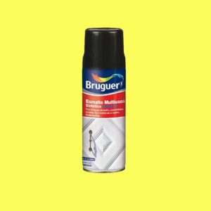 Synthetic enamel paint Bruguer 5197985 Spray Multi-use Lemon 400 ml