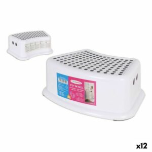 Step Stool For my Baby White (12 Units) (33 x 24 x 13 cm)