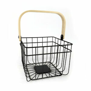 Multi-purpose basket Quttin Rustic 4 mm 28 x 26,5 x 22 cm (12 Units)