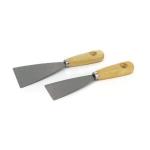 Spatula Wooden handles Set 2 Pieces (36 Units)