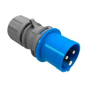 Socket plug EDM CETAC Blue IP44 16 A Aerial