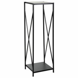 Log Stand Alexandra House Living Black Iron 34 x 111 x 34 cm