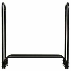 Log Stand Alexandra House Living Black Iron 34 x 124 x 124 cm