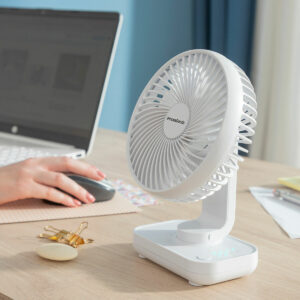 Rechargeable Desk Fan Fanrec InnovaGoods Ø5,4” 3600 mAh / 13,3 W