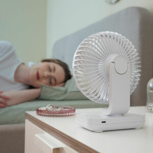 Rechargeable Desk Fan Fanrec InnovaGoods Ø5,4” 3600 mAh / 13,3 W