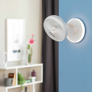 Rechargeable Desk Fan with LED FanLed InnovaGoods Ø6,6” 4000 mAh